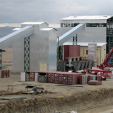 Construction of Sangan iron ore concentrate factory